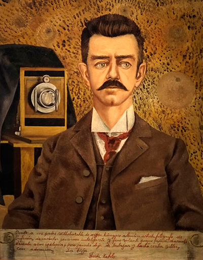 Portrait of my Father Frida Kahlo